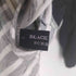 バーバリーブラックレーベル BURBERRY BLACK LABEL 裏ボーダー ロゴ刺繍 フラップポケット フーデッド ジップアップ リバーシブルジャケット レディース JPN:2