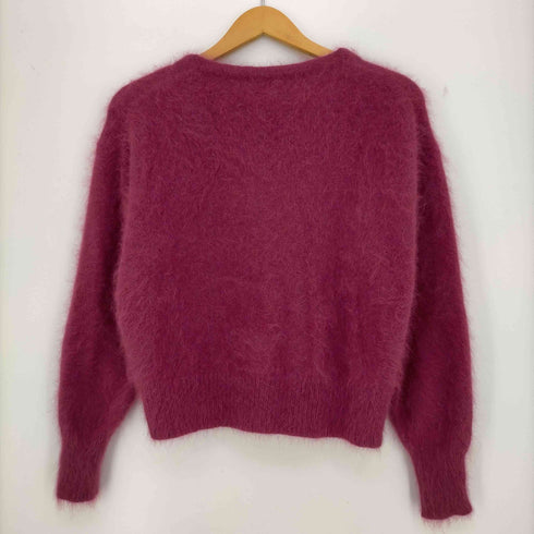 ユナイテッドアローズグリーンレーベルリラクシング UNITED ARROWS green label relaxing CS アンゴラ ミックス ヘアリー カーディガン レディース