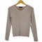 ユナイテッドアローズグリーンレーベルリラクシング UNITED ARROWS green label relaxing D ラメ リブ Vネック ニット レディース