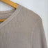 ユナイテッドアローズグリーンレーベルリラクシング UNITED ARROWS green label relaxing D ラメ リブ Vネック ニット レディース