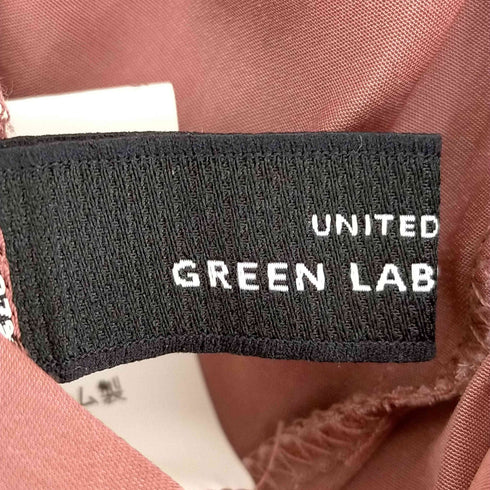 ユナイテッドアローズグリーンレーベルリラクシング UNITED ARROWS green label relaxing FFC パウダリー ギャザー ブラウス レディース