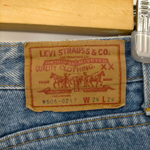 リーバイス Levis W606-0217 ジップフライ テーパードデニム レディース 9号 29インチ
