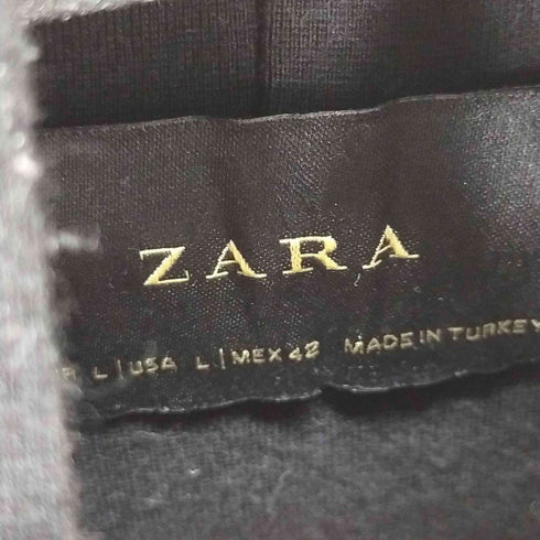 ザラ ZARA ハイネックバラクラバスウェットプルオーバー メンズ JPN:L