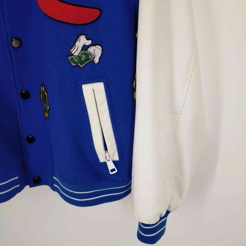 メゾンエメラルド MAISON EMERALD レザー切替スタジャン メンズ JPN:XL