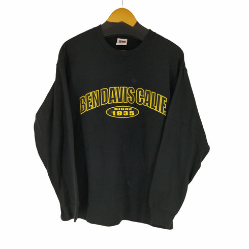 ベンデイビス BEN DAVIS アーチロゴワイドロングスリーブTシャツ メンズ import:M