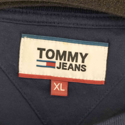 トミージーンズ tommy jeans フロント刺繍 L/S Tシャツ メンズ import:XL