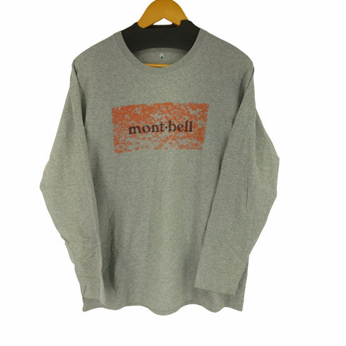 モンベル mont bell フロントプリント L/S Tシャツ メンズ import:L