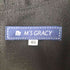 エムズグレイシー M’s GRACY ノースリーブ Vネック ワンピース レディース JPN:40