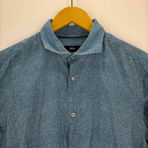 ヒューゴボス HUGO BOSS slim fit ridley_F-B-01 ホリゾンタルカラー メンズ JPN:M