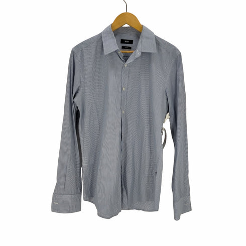 ヒューゴボス HUGO BOSS ストライプシャツ メンズ JPN:M