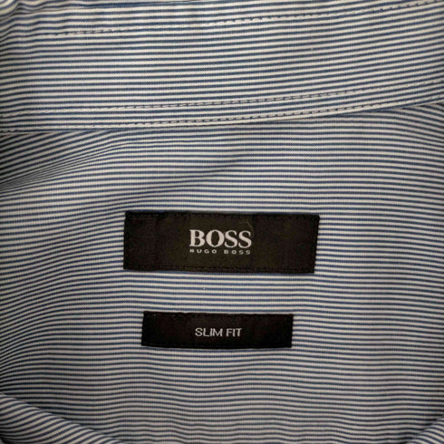 ヒューゴボス HUGO BOSS ストライプシャツ メンズ JPN:M