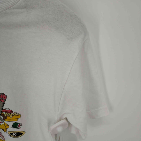 BK WORM CATS USA製 プリントS/S TEE 猫 寿司 CAT メンズ import:S