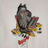 BK WORM CATS USA製 プリントS/S TEE 猫 寿司 CAT メンズ import:S