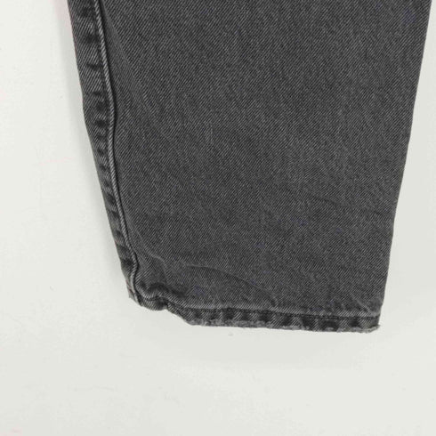 リーバイス Levis LEVI'S PREMIUM 501 ビジューデザイン ブラックストレートデニム レディース W26 L30