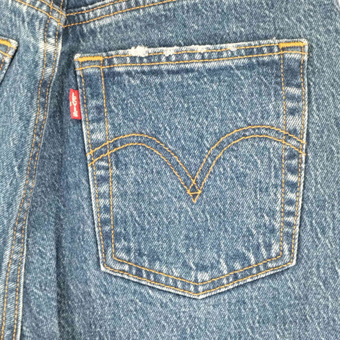 リーバイス Levis RIBCARE STRAIGHT ANKLE ストレートデニム レディース 25