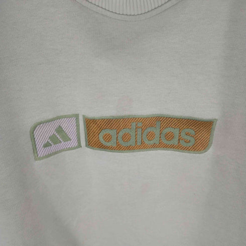 アディダス adidas 00S ロゴ刺繍 袖ラインスウェット メンズ O