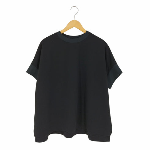 O0u クルーネック スリットTシャツ レディース FREE