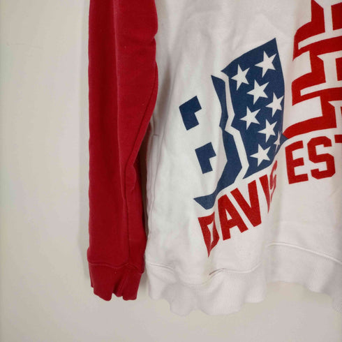 ベンデイビス BEN DAVIS トリコロール プルオーバーパーカー メンズ JPN:L