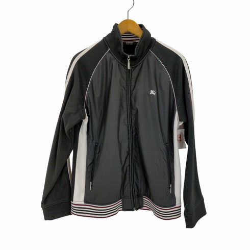 バーバリーブラックレーベル BURBERRY BLACK LABEL 素材切替トラックジャケット メンズ JPN:3