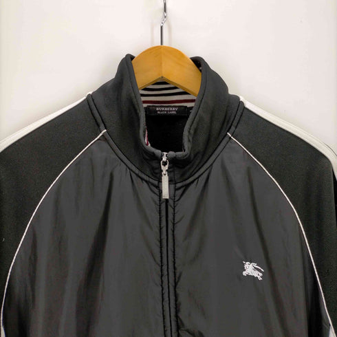 バーバリーブラックレーベル BURBERRY BLACK LABEL 素材切替トラックジャケット メンズ JPN:3