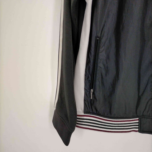 バーバリーブラックレーベル BURBERRY BLACK LABEL 素材切替トラックジャケット メンズ JPN:3