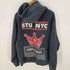 ステューシー Stussy 90-00S STU NYC クラウンプリントフーディー メンズ import:L