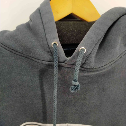 ステューシー Stussy 90-00S STU NYC クラウンプリントフーディー メンズ import:L