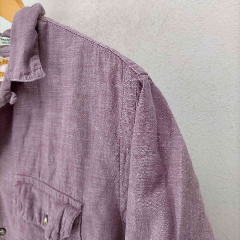 バナナリパブリック BANANA REPUBLIC 80s ボックスシルエット 開襟シャツ メンズ JPN:M