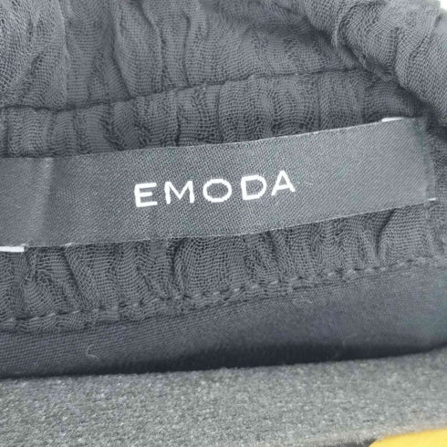 エモダ EMODA コンパクトジップシャツトップ レディース FREE