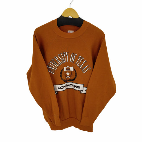 ラグランスリーブスウェット UNIVERSITY OF TEXAS LONGHORNS メンズ import:XL