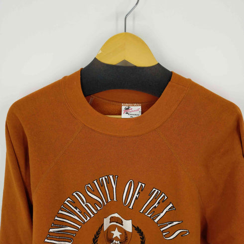 ラグランスリーブスウェット UNIVERSITY OF TEXAS LONGHORNS メンズ import:XL