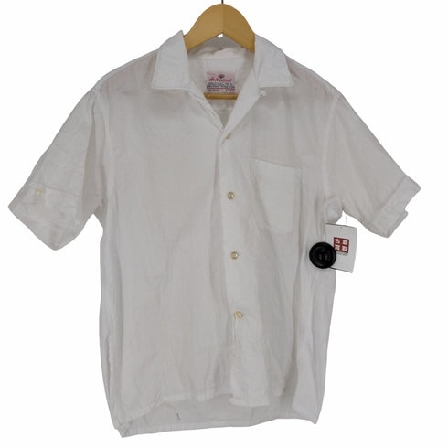 HOLLYWOOD STYLED 60s USA製 ボックスシルエット 開襟シャツ メンズ JPN:M