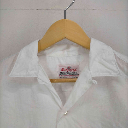 HOLLYWOOD STYLED 60s USA製 ボックスシルエット 開襟シャツ メンズ JPN:M