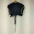 ザラ ZARA クロップドニットトップス レディース import:M