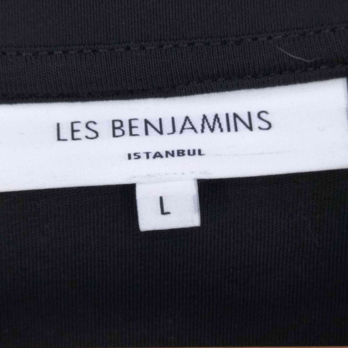 レスベンジャミンズ LES BENJAMINS トルコ製 レザー切替 ワンピース レディース import:L