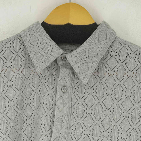 ジャバ JaVa レースデザイン S/S シャツ メンズ