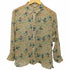 ポロジーンズカンパニーラルフローレン POLO JEANS COMPANY RALPH LAUREN 花柄 総シルク シアーシャツ レディース import:M