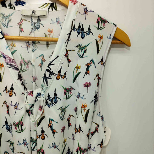 ピーエスポールスミス PS Paul Smith 総柄 ノースリーブワンピース レディース 44L