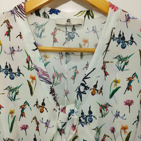ピーエスポールスミス PS Paul Smith 総柄 ノースリーブワンピース レディース 44L