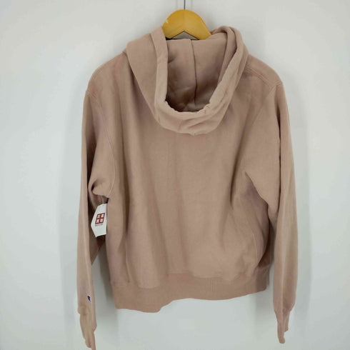 チャンピオン Champion REVERSE WEAVE ロゴプリントプルオーバーパーカー メンズ M