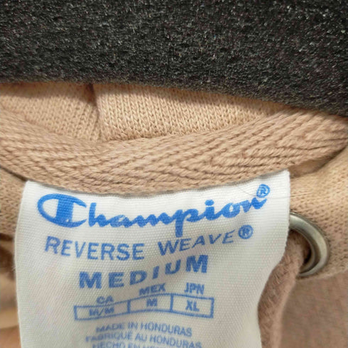 チャンピオン Champion REVERSE WEAVE ロゴプリントプルオーバーパーカー メンズ M
