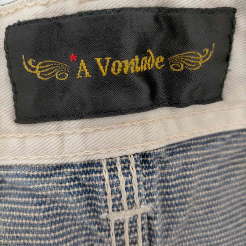 アボンタージ A VONTADE ヒッコリーパンツ メンズ