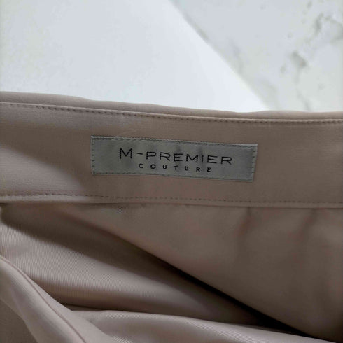 エムプルミエ M-PREMIER COUTURE サイドプリーツスカート レディース 36