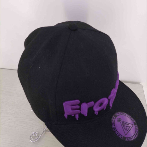 ENDRECHERI. Erother CAP ロゴ刺繍キャップ メンズ