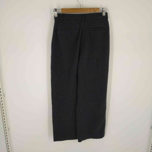 ユニクロ UNIQLO ブラッシュドジャージータックワイドパンツ レディース JPN:S