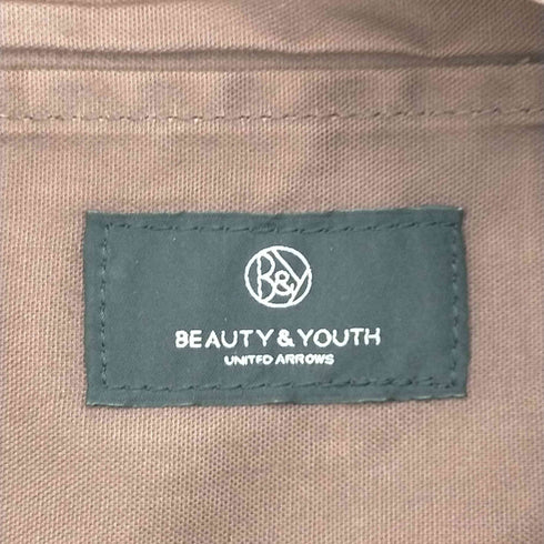 ビューティーアンドユースユナイテッドアローズ BEAUTY & YOUTH UNITED ARROWS レザーショルダーバッグ メンズ