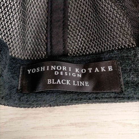 ヨシノリコタケ YOSHINORI KOTAKE 444刺繍 メッシュキャップ メンズ