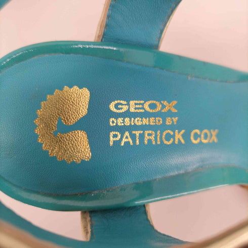 ジェオックス GEOX 足首 ストラップ ゼブラ柄 ウェッジサンダル レディース