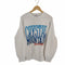 SANTEE USA製 ©1987 CRYSTAL MOUNTAIN フロッキープリント ラグランスウェット メンズ import:L