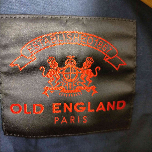 オールドイングランド OLD ENGLAND 裏地花柄 ステンカラーコート レディース 34